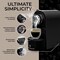 ChefWave Espresso Machine for Nespresso Compatible Capsule, Holder, Cups (Black)